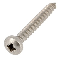 Hout- en spaanplaatschroef TORX RVS  A4