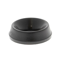 Kraalring vol Zwart polyamide NFE 27619