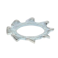Ring getand Blank verzinkt staal Din 6797A
