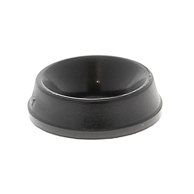 Kraalring vol Zwart polyamide NFE 27619