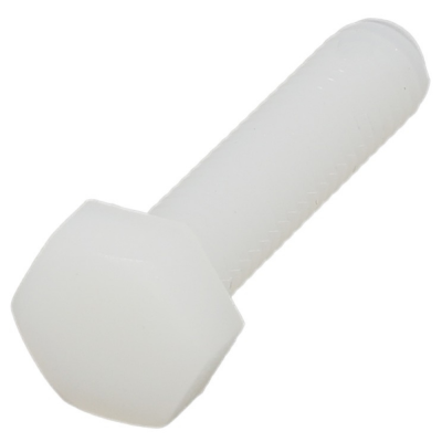 Zeskantige kop PA 6.6 Blank volledige schroefdraad Din 933